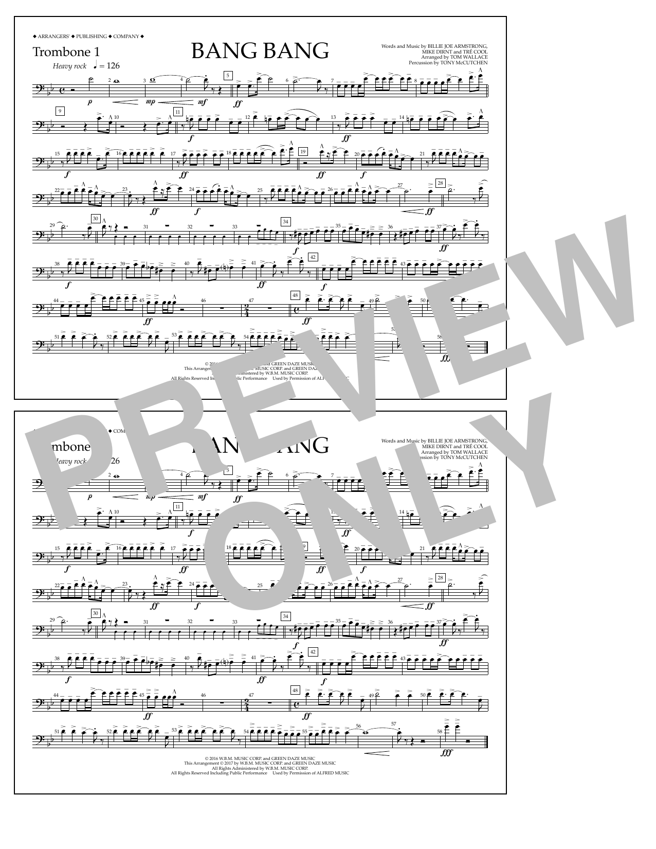 Product picture to: Bang Bang - Trombone 1