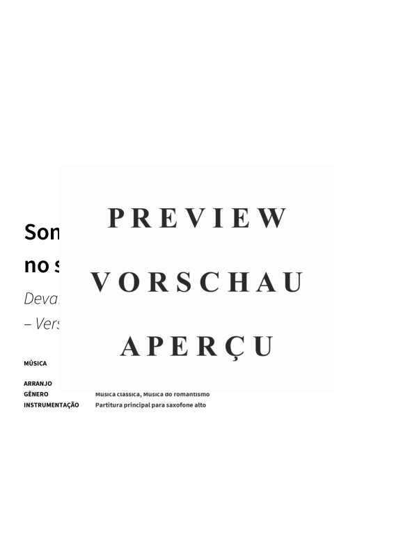 Produktgalerie: Seite 3 von 11 Sons suaves no saxofone alto - Devaneios e clássicos delicados - Versões simplificadas, , Altsaxophon in Es