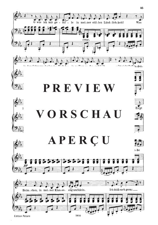 Product gallery: Page 5 of 6 Der Einsame D.800, , Low Voice and Piano