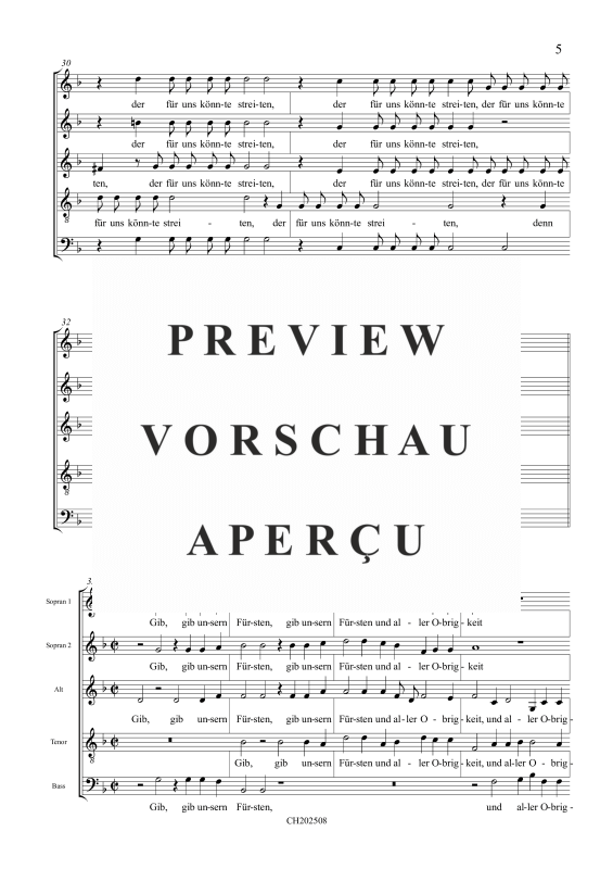 Produktgalerie: Seite 6 von 9 Verleih uns Frieden (Geistliche Chormusik - Klassiker der Chormusik), , Gemischter Chor 5-stimmig SSATB