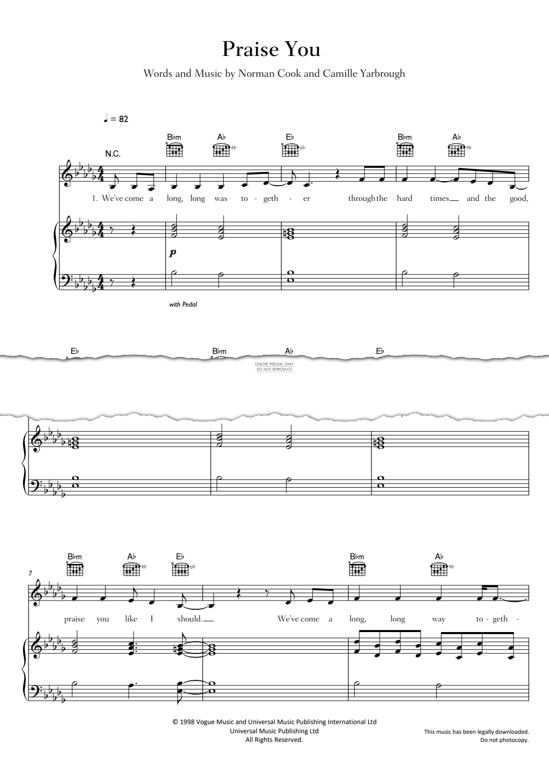 Produktbild zu: Praise You