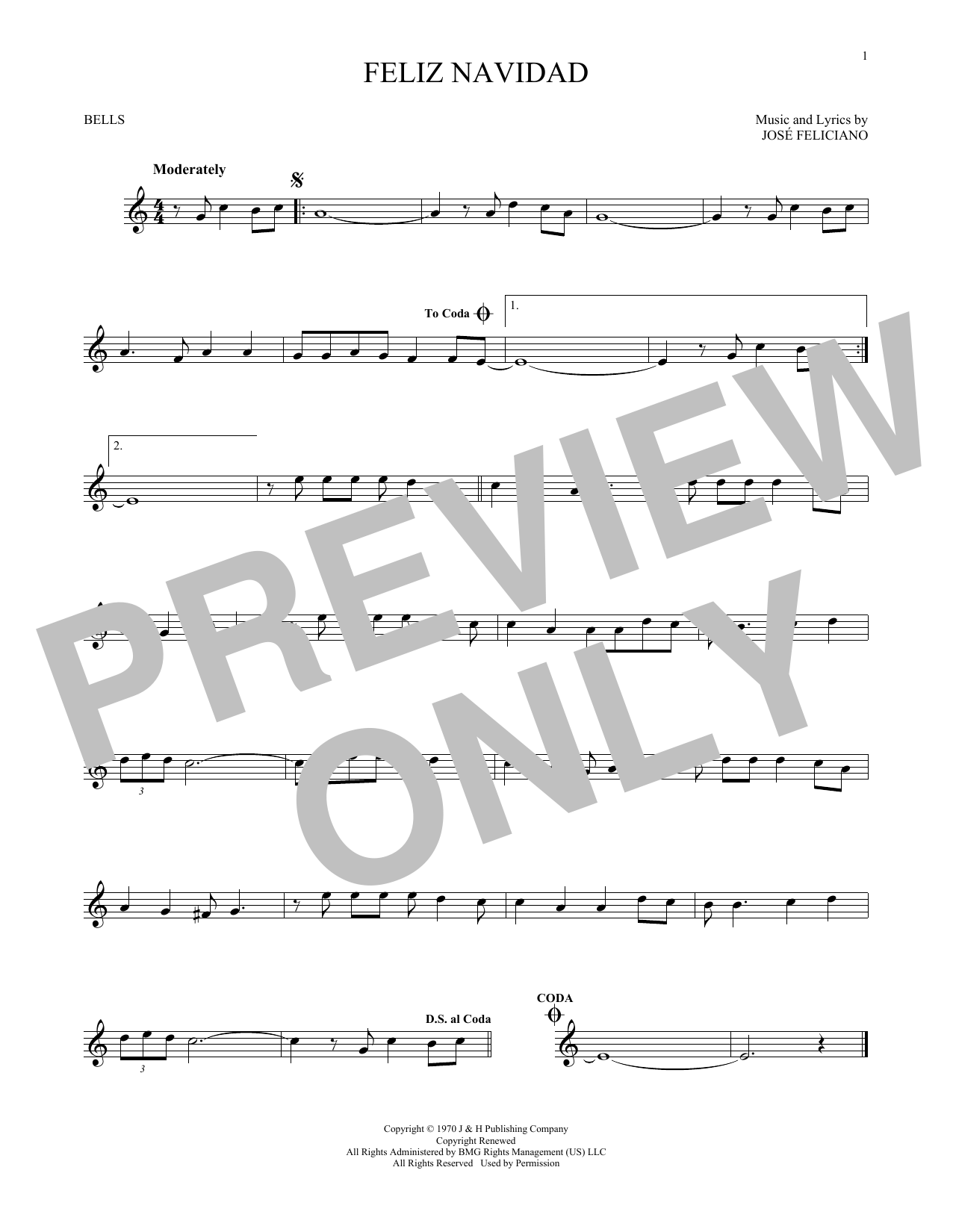 Produktgalerie: Seite 1 von 1 Feliz Navidad, Jose Feliciano, Percussion