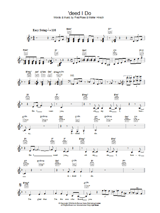 Produktbild zu: 'Deed I Do