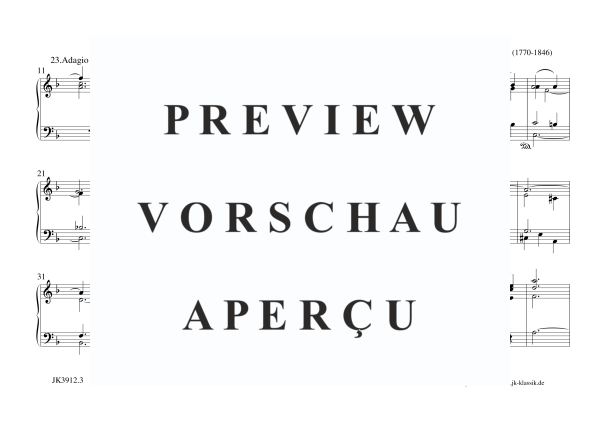 gallery: Vor und Nachspiele D-Moll 6 Stück, , (Orgel Solo)