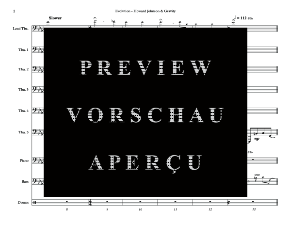 Produktgalerie: Seite 8 von 11 Evolution, , (Tuba Solo, 5x Tuba und Combo Band)