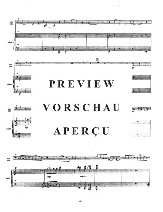 Produktgalerie: Seite 7 von 21 Concerto , , (Tuba + Klavier)