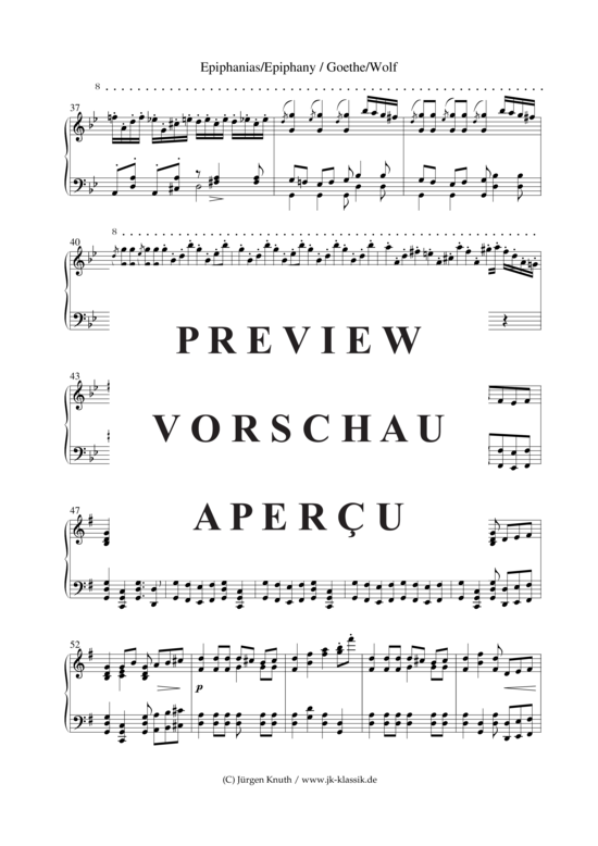 gallery: Epiphanias/Epiphany Lied Nr.48 , , (Klavier + Gesang)