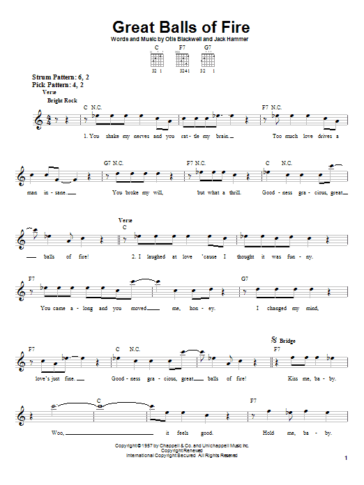 Product gallery: Page 1 of 1 Great Balls Of Fire, Jerry Lee Lewis