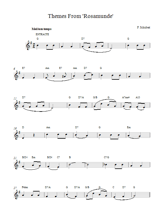 Produktbild zu: Themes From Rosamunde