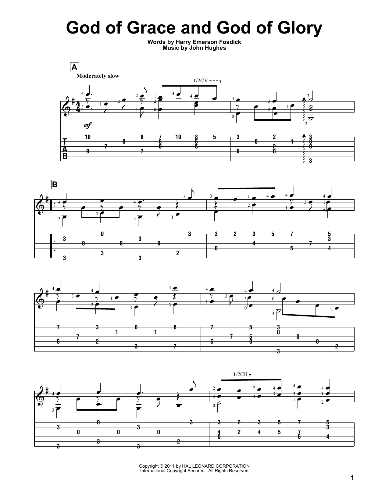 Produktbild zu: God Of Grace And God Of Glory