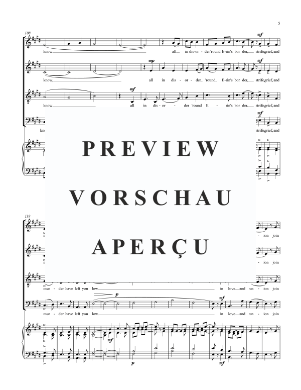 Produktgalerie: Seite 8 von 11 The Rights of Man, , Gemischter Chor