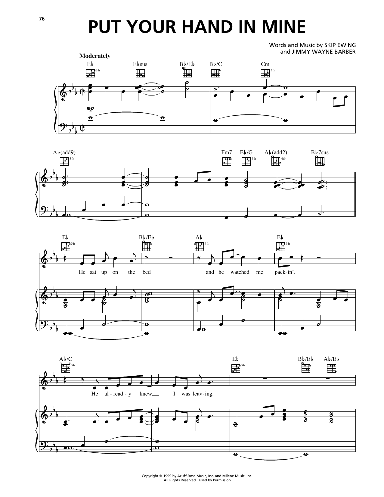 Produktbild zu: Put Your Hand In Mine