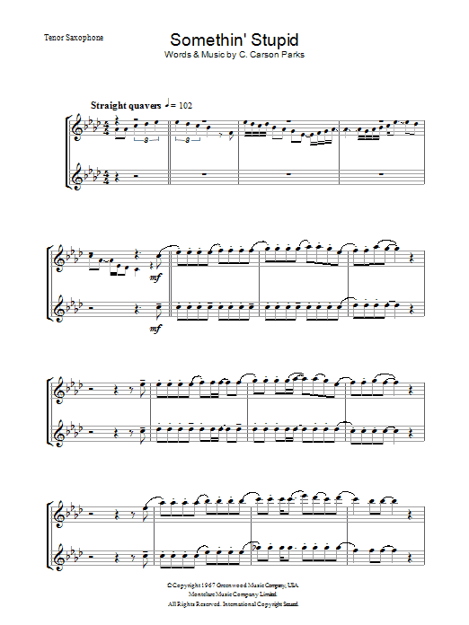 Produktbild zu: Somethin' Stupid