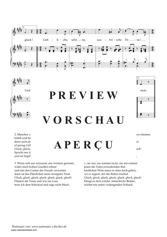 Product gallery: Page 3 of 3 Ich und mein Fläschchen , , Piano and Voice