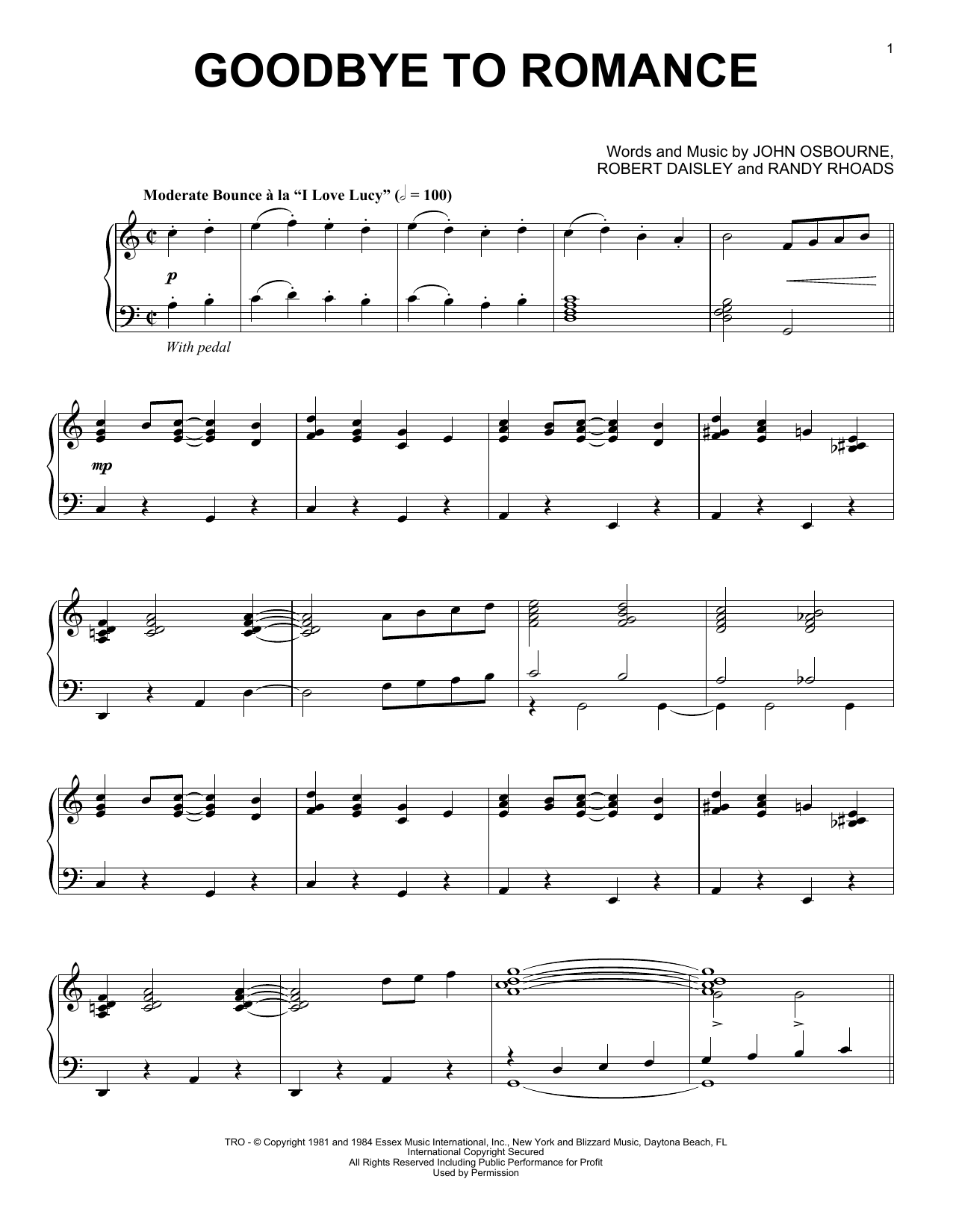 Produktbild zu: Goodbye To Romance [Jazz version]