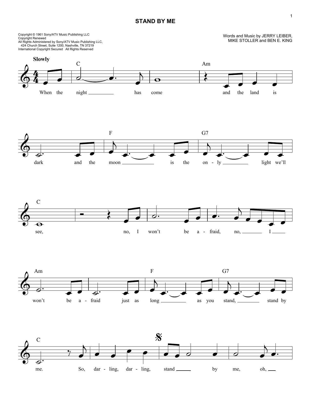 Produktgalerie: Seite 1 von 1 Stand By Me, Ben E. King
