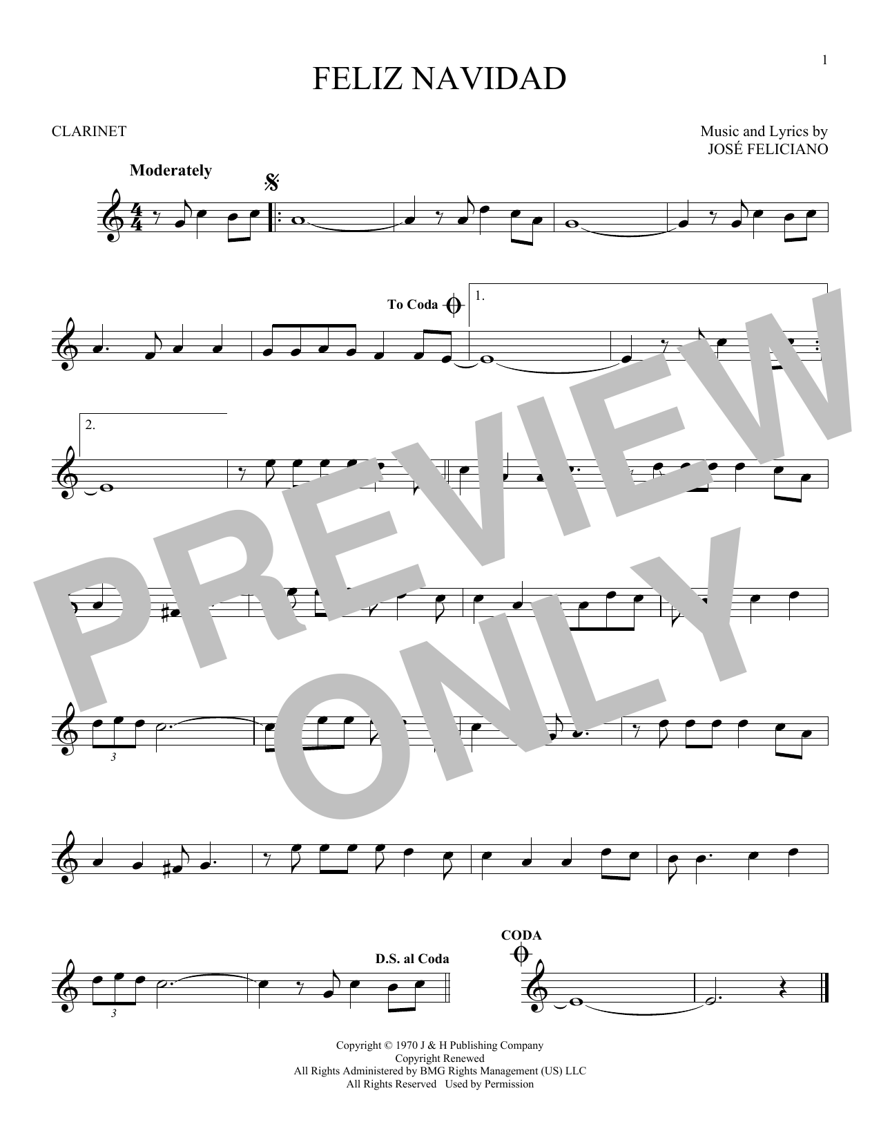 Product gallery: Page 1 of 1 Feliz Navidad, Jose Feliciano