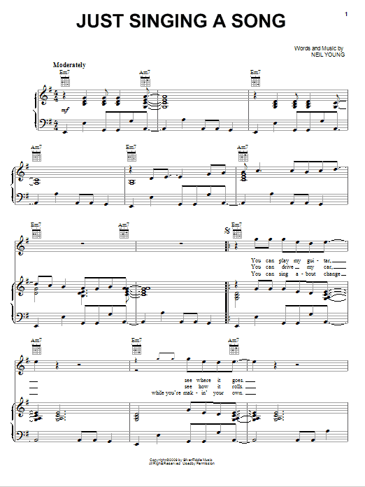 Produktbild zu: Just Singing A Song