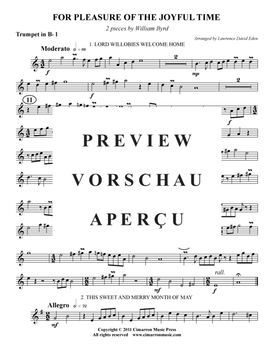 Produktgalerie: Seite 12 von 17 For Pleasure of the Joyful Time , , (Blechbläserquintett)