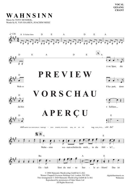 gallery: Wahnsinn , Petry, Wolfgang, (Gesang)
