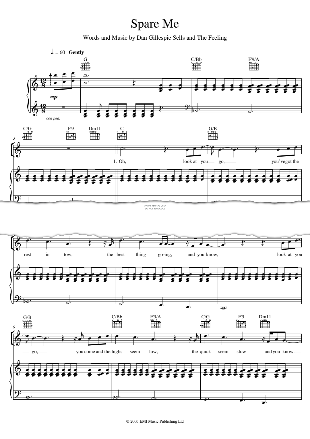 gallery: Spare Me, The Feeling