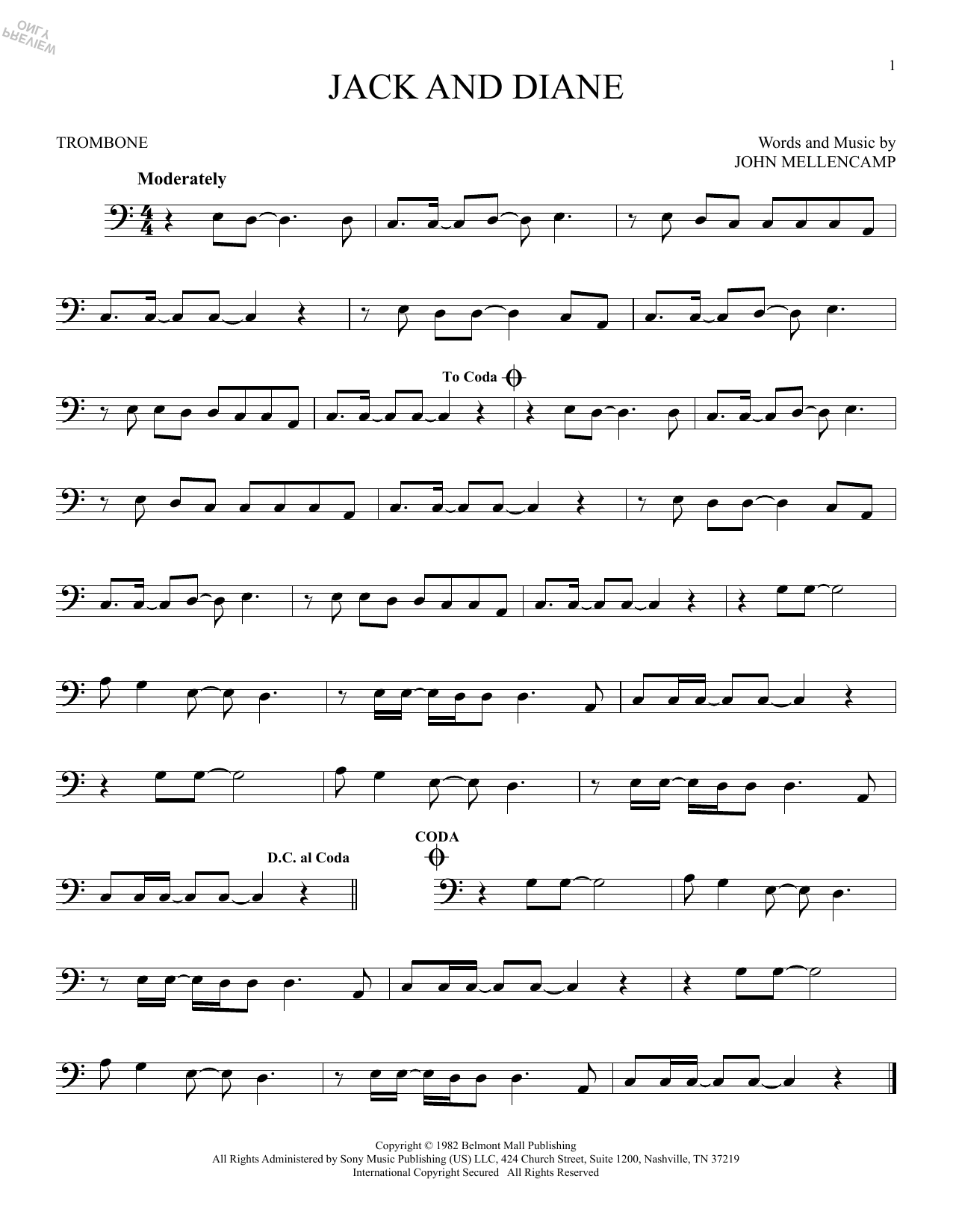 Product gallery: Page 1 of 1 Jack And Diane, John Mellencamp