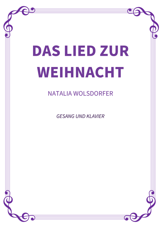 Produktbild zu: Das Lied zur Weihnacht - Hoffnung, Liebe und das Licht der Heiligen NachtNatalia Wolsdorfer