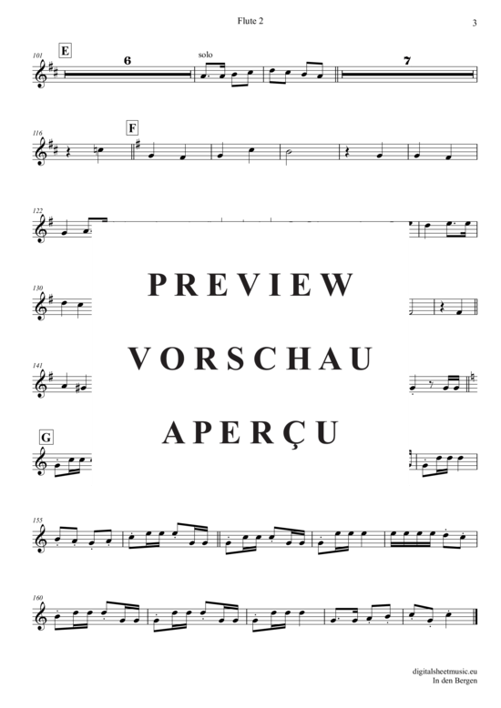 Product gallery: Page 14 of 21 In Den Bergen , Avsenik, Slavko, (flute trio + piano)