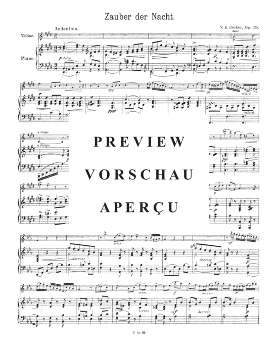 gallery: Zauber der Nacht , , (Violine + Klavier)