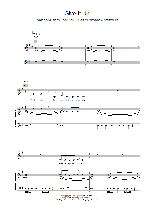 Produktbild zu: Give It Up