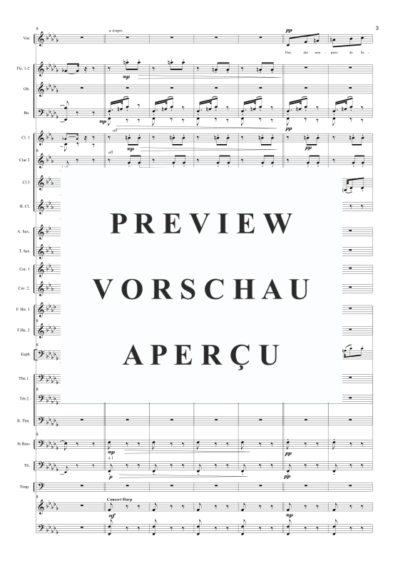Produktgalerie: Seite 5 von 11 Pres des remparts de Seville (Seguidilla from Carmen), , Solo Gesang und Concert Band