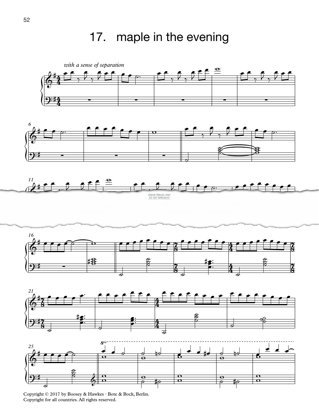 Produktgalerie: Seite 1 von 1 Maple In The Evening, Elena Kats-Chernin, Klavier