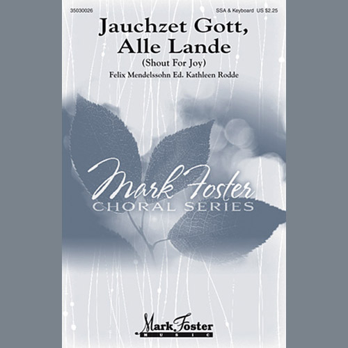 Produktbild zu: Jauchzet Gott, Alle Lande