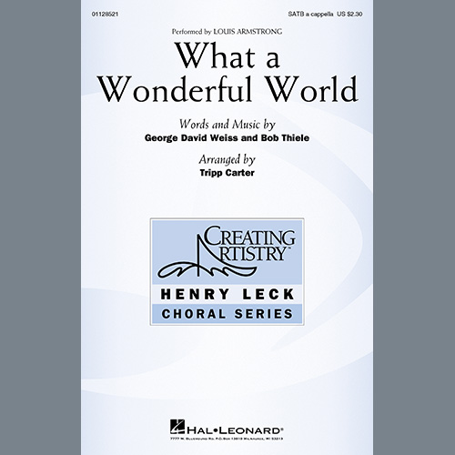 Product picture to: What A Wonderful World (arr. Tripp Carter)