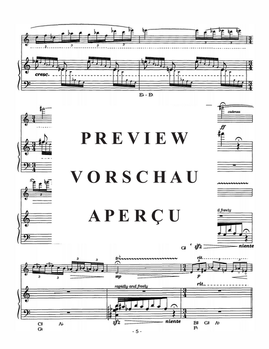 Produktgalerie: Seite 8 von 21 Rhapsody and Allegro , , (Pikkoloflöte und Harfe)