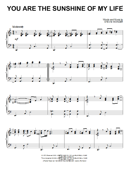 Product gallery: Page 1 of 1 You Are The Sunshine Of My Life, Stevie Wonder