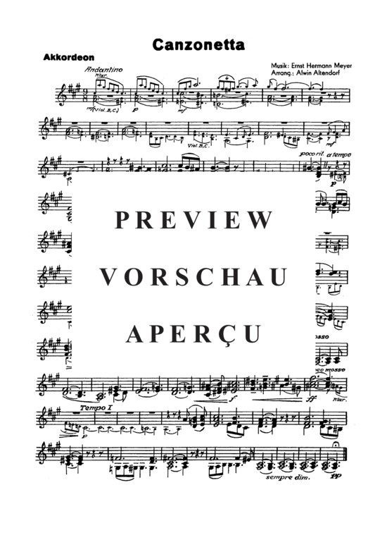 Product gallery: Page 7 of 21 Canzonetta , , (Big Band)