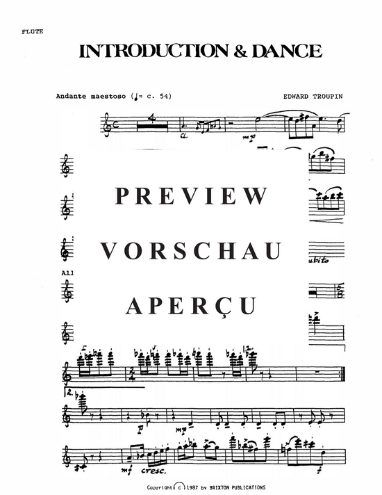 Produktgalerie: Seite 14 von 21 Introduction and Dance , , (Flöte, Oboe, Klarinette, Horn und Fagott)