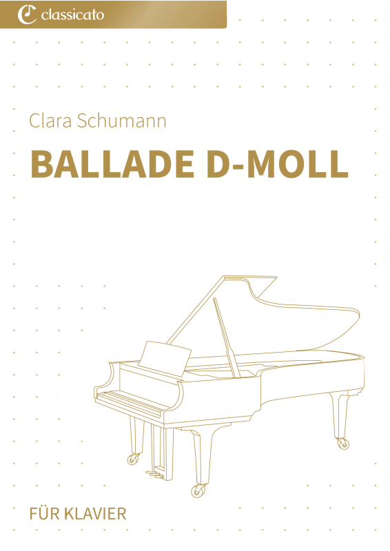 Produktbild zu: Ballade D-Moll - aus Soirées musicales op. 6 Nr. 4Clara Schumann
