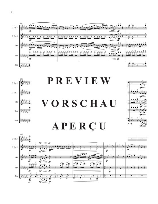 Produktgalerie: Seite 7 von 21 Carnival , , (Blechbläserquintett + Alternativ-St.)
