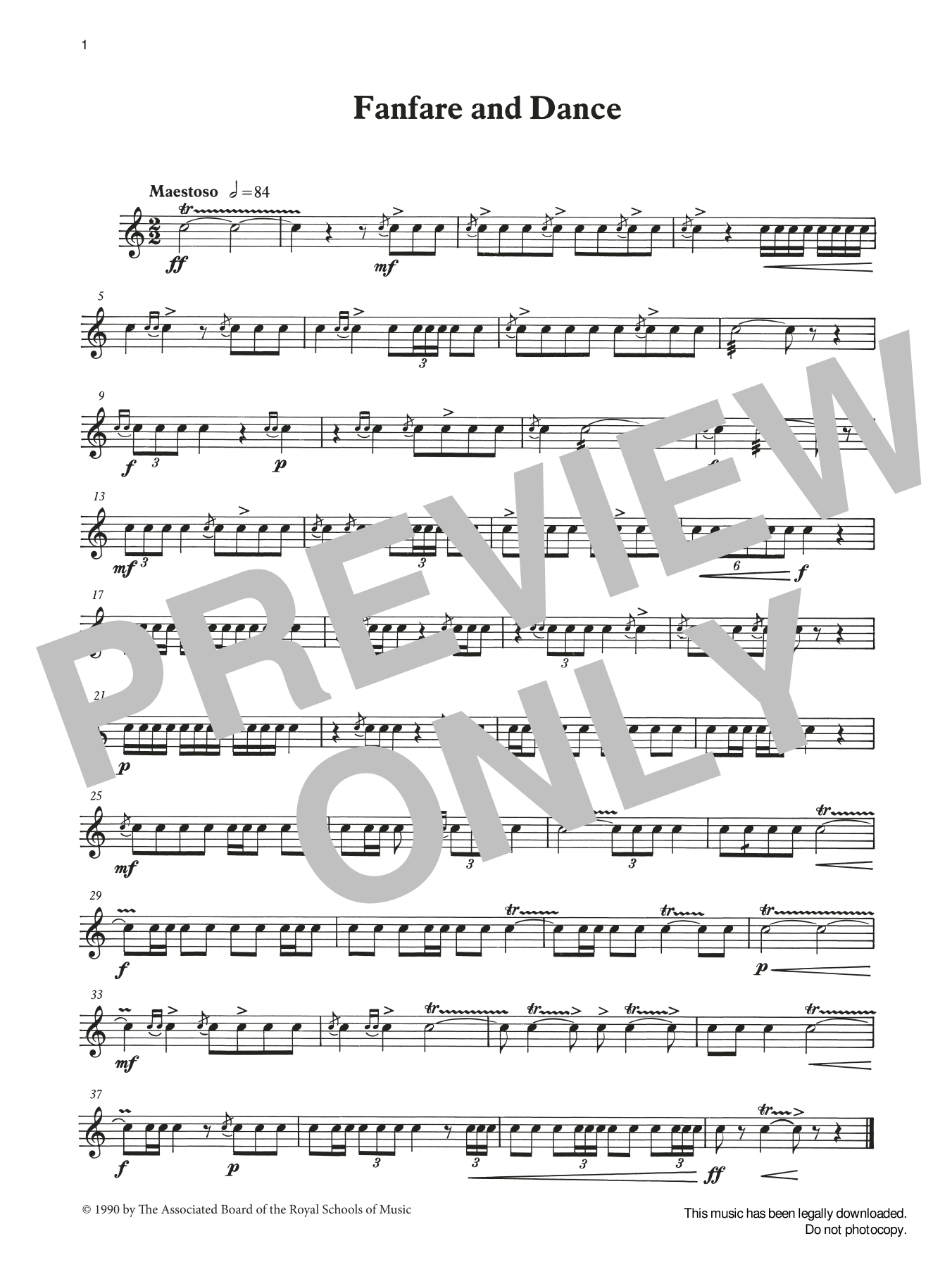 Produktgalerie: Seite 1 von 1 Fanfare and Dance from Graded Music for Snare Drum, Book III, Ian Wright and Kevin Hathaway, Percussion