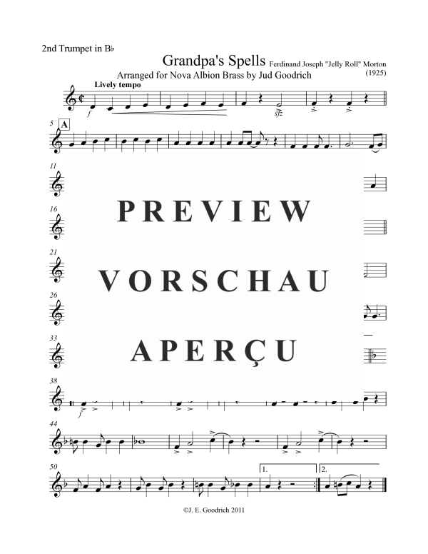 Product gallery: Page 7 of 11 Grandpa's Spells, , Brass Quintet