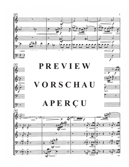 Produktgalerie: Seite 10 von 21 Cascades , , (Blechbläserquintett)