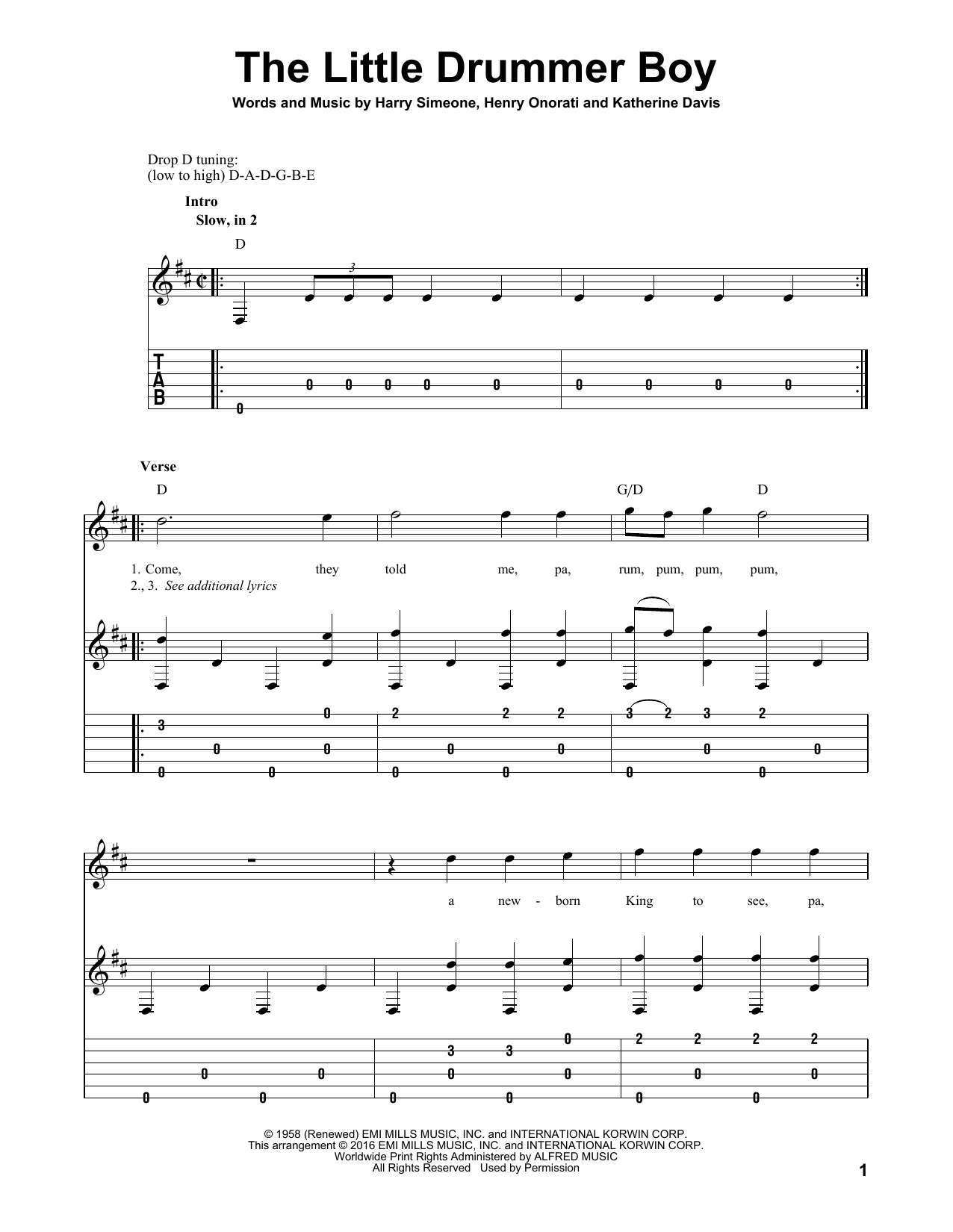 Produktbild zu: The Little Drummer Boy