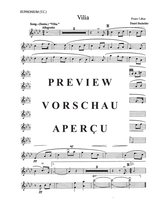 Product gallery: Page 9 of 9 Vilia , , (euphonium + piano)