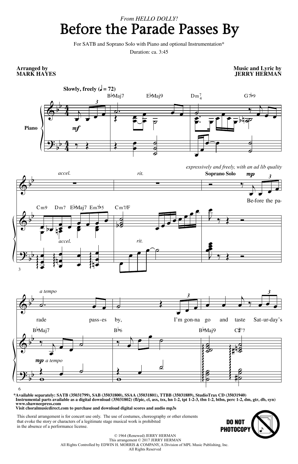 Produktbild zu: Before The Parade Passes By