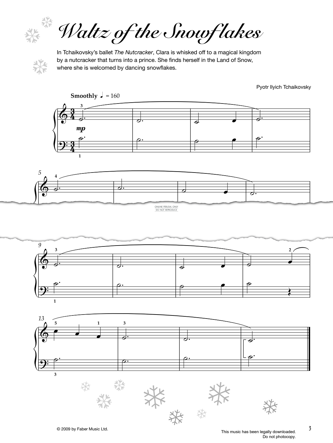 gallery: Waltz Of The Snowflakes, Pyotr Ilyich Tchaikovsky