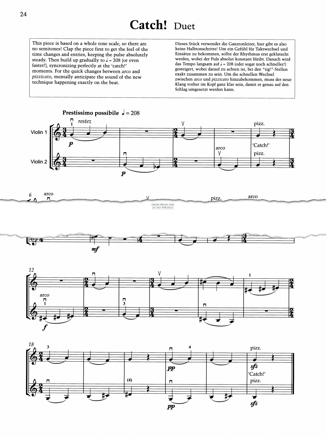 Produktgalerie: Seite 1 von 1 Catch!, Mary Cohen, Violine
