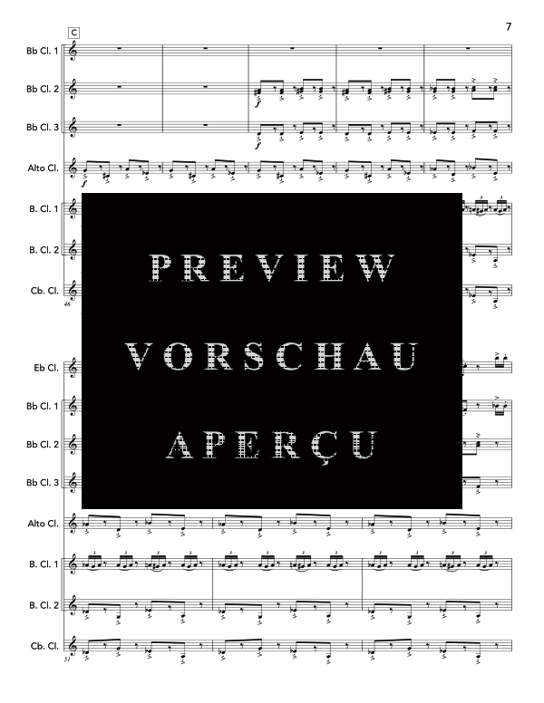 Produktgalerie: Seite 11 von 11 Suite Nothings, , (Klarinettenchor)