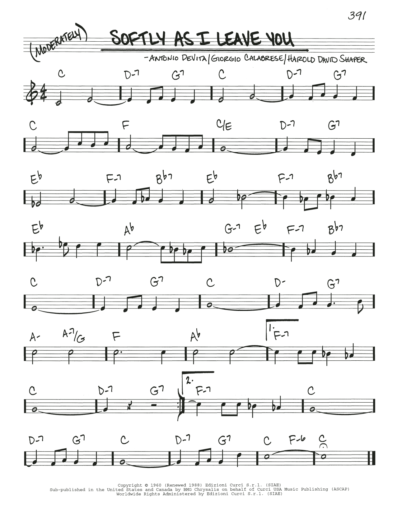 Produktgalerie: Seite 1 von 1 Softly As I Leave You, Elvis Presley